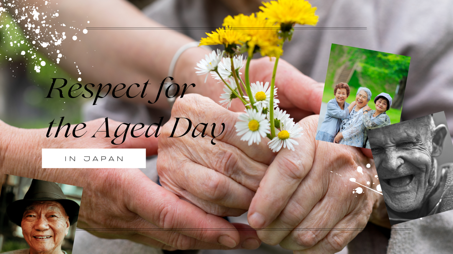 Respect for the aged day in japan toranomon language school