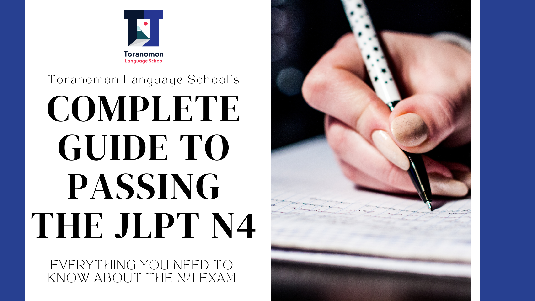 Complete Guide to Passing the JLPT N4 Level in 2024 Toranomon